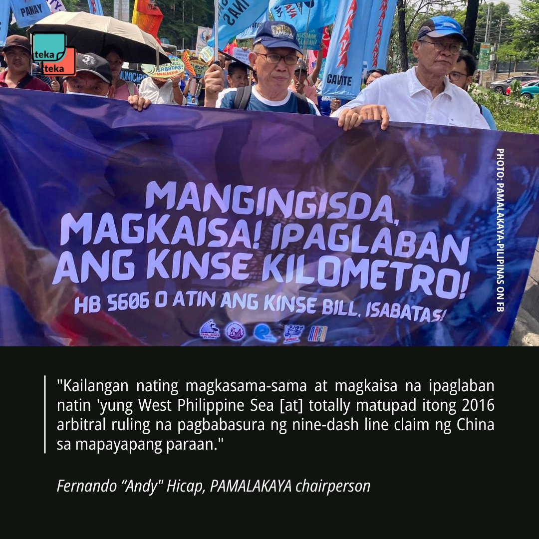 TekaTekaPod's tweet photo. Fishermen in the West Philippine Sea continue to struggle for their livelihood, and they can’t do it alone.
🎧https://t.co/Q6IopDbP5D | https://t.co/gvVcappMHR https://t.co/Jax7AVOKJp