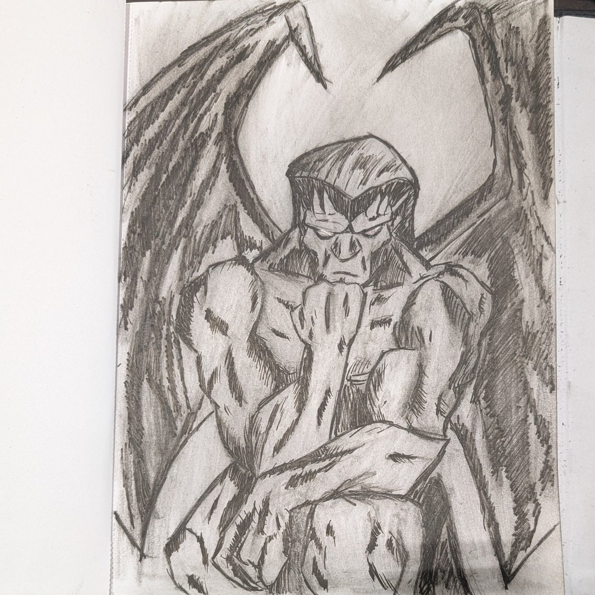Flame16wave's tweet photo. #gargoyles and #marvel https://t.co/S8qUZR2rim