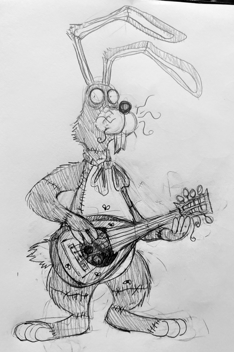 Jebidibbah's tweet photo. More Tim Burton studies but it’s #fnaf1 #fnafmovie https://t.co/6Ex6BVvruo