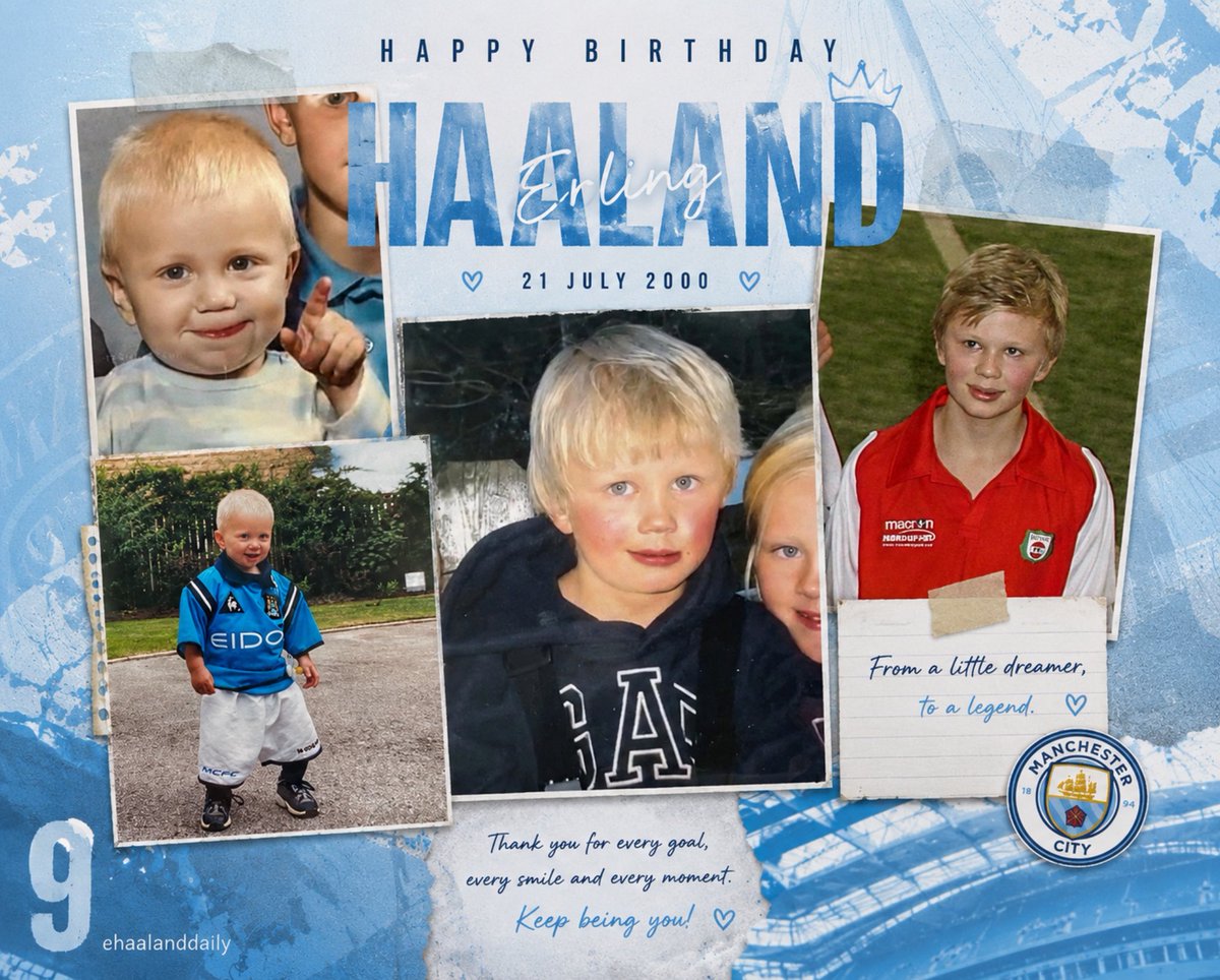 ehaalanddaily's tweet photo. Happy Birthday, Erling. 💙🎉

It’s funny how someone you’ve never met can have such a positive impact on your life.
Before you, I had never truly admired a football player. I enjoyed football, but I had never looked up to someone the way I look up to you now. You completely changed that.
People often talk about your goals, your records and your incredible talent. Those things are amazing, but they’re not the reason I became your fan.

What I admire the most is the person behind the footballer.

Your humility, your sense of humor, your authenticity and the way you always seem to enjoy life. You remind people that it’s okay to work incredibly hard while still smiling, laughing and staying true to yourself.
You never try to be someone you’re not. You celebrate your teammates, respect your opponents, stay grounded despite all the attention and somehow make the impossible look effortless.

That is what inspires me.

You’ve taught millions of people that success isn’t only about trophies—it’s also about character, discipline and enjoying every step of the journey.
I honestly love you so much, not only because of the player you are, but because of the person you choose to be every single day.

Thank you for every smile, every celebration, every unforgettable match and every moment you’ve shared with us over the years.
I hope this new chapter brings you happiness, good health, more memories with the people you love and many more dreams fulfilled.
Keep shining, keep smiling and never lose that incredible personality that made so many of us become your fans.

Happy 26th Birthday, Erling. 💙

We’ll always be cheering for you. 
#HappyBirthdayErlingHaaland #HappyBDayHAALAND