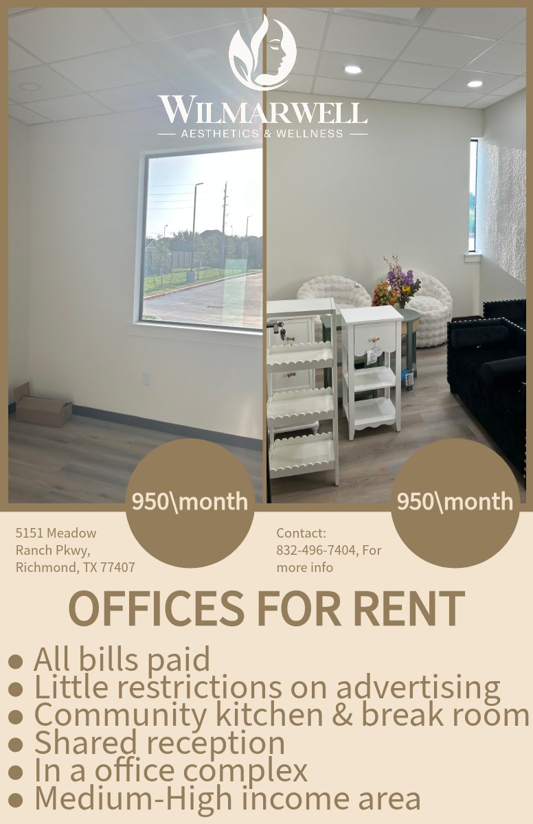 mcokudo1's tweet photo. Offices for rent please DM us @wilmarwell https://t.co/8s8MTlzcyk