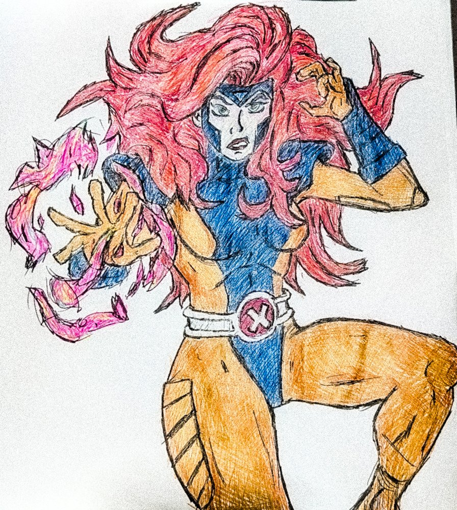 Flame16wave's tweet photo. #xmen #sketch https://t.co/r9MiFDicMq