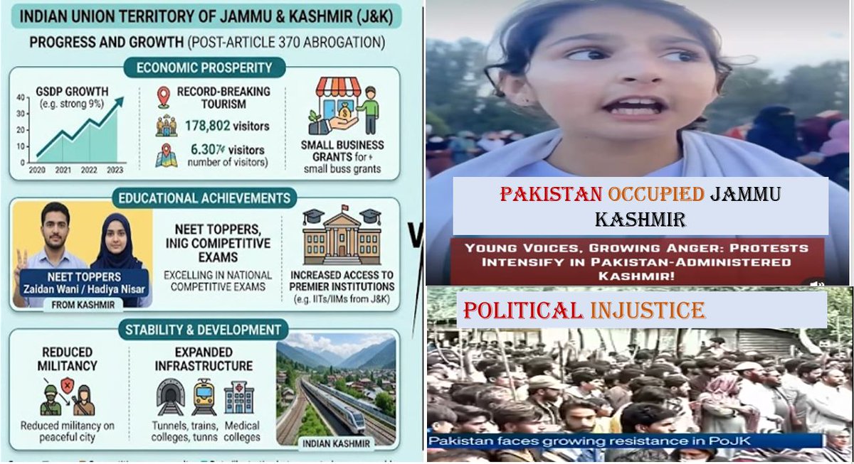 amaraandrabi's tweet photo. No slogan changes the legal reality of J&K as India's integral part via 1947 accession.
#KashmirIsIndia
#KashmirIntegralPartOfIndia
#BharatKaKashmir #TejRan #bbvipal5 #paobc #RevengedLove #Trending https://t.co/GcAgGIyr6z