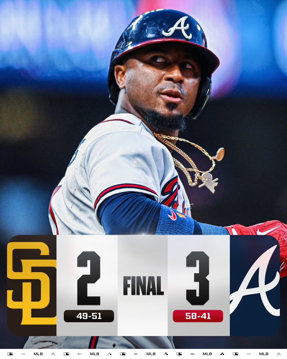 MLB's tweet photo. Ozzie Albies and Michael Harris II both homer in a @Braves win! https://t.co/IrPltefdpV