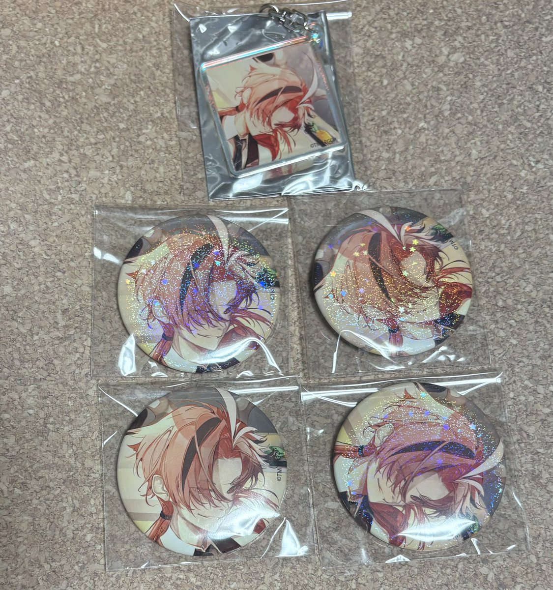 譲渡】fgo ホテル カルデア 缶バッジ ホロ ノーマル アクキー オーロラ