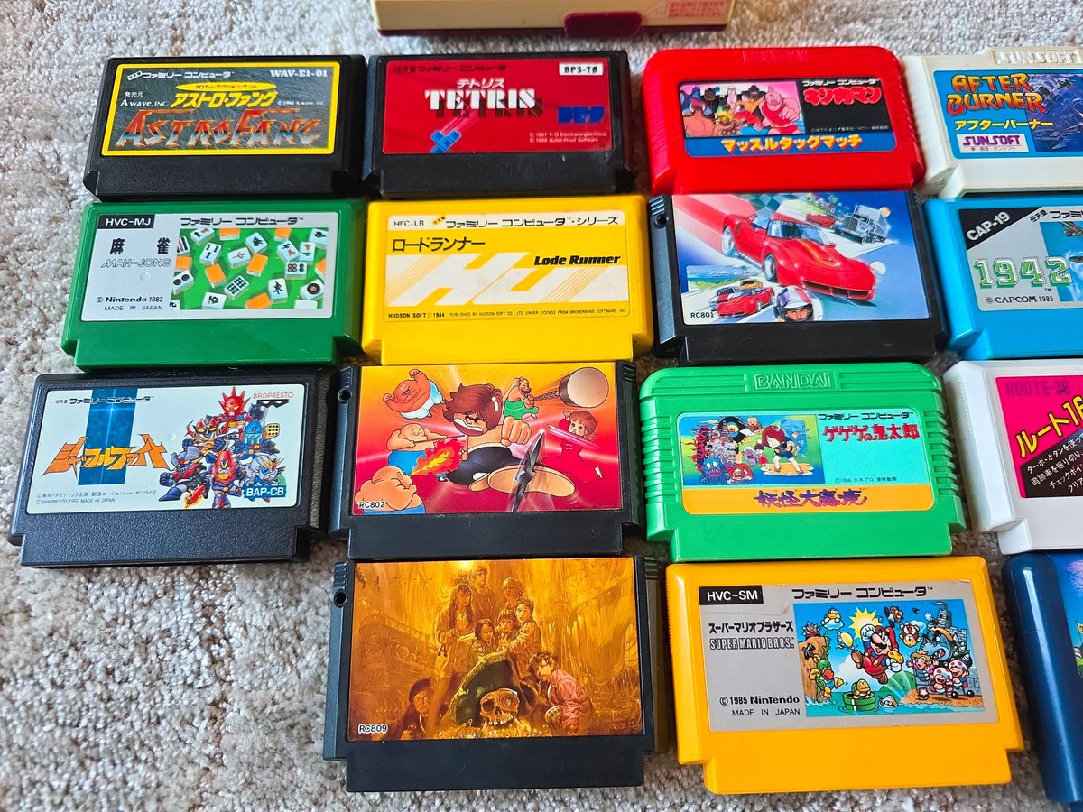 ファミコン お父さんから譲り受けた、ファミコン！！！！🥹🫶❣️❣️
