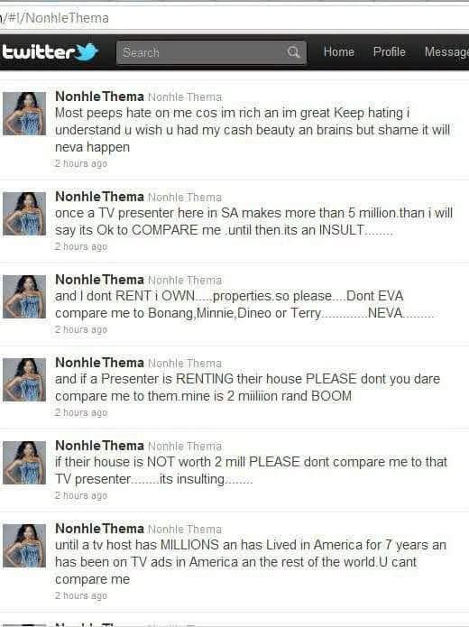 LadyHe's tweet photo. NONHLE THEMA OWNED US...we were her peasants just accompanying her in this country!!!
#NonhleThema #ThandoThabethe #947 #MissSouthAfrica #Tyla #SAns #Maseko https://t.co/s06VAbQFIe