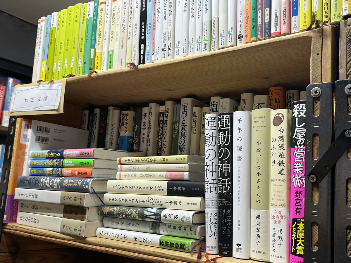 書庫 和本や古書 古本 古文書の収納に！書棚本棚木箱 大蔵経 観音開き 時代家具 comxcom古 #林檎ノ本箱 #古本屋 #徳島 #貸棚本屋 #棚貸し書店 #シェア