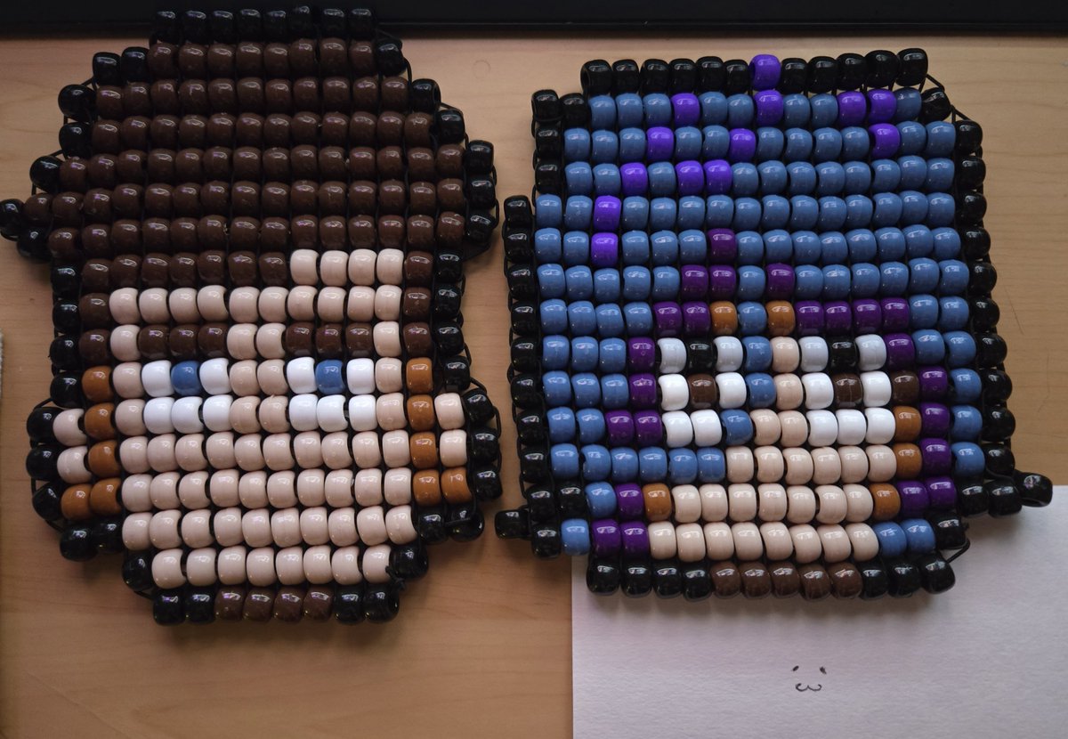 Wermsbrainworms's tweet photo. Bead angel and lee!! ...so...much..string

Square stitch! https://t.co/wYE1OAJAvy