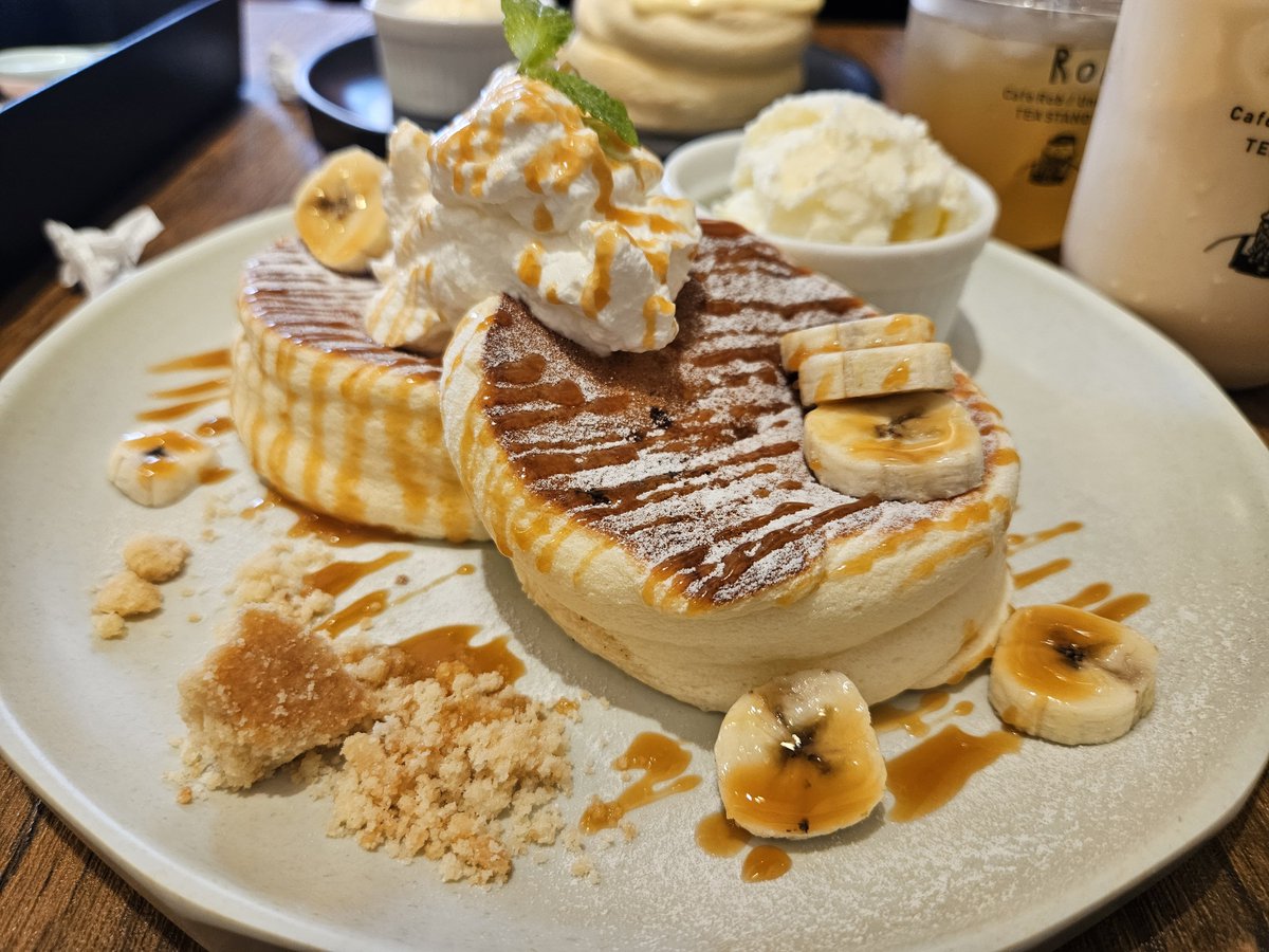 ANPAN___ch's tweet photo. 今日はおやつにパンケーキっ🥞 https://t.co/dfZCNSTGYp