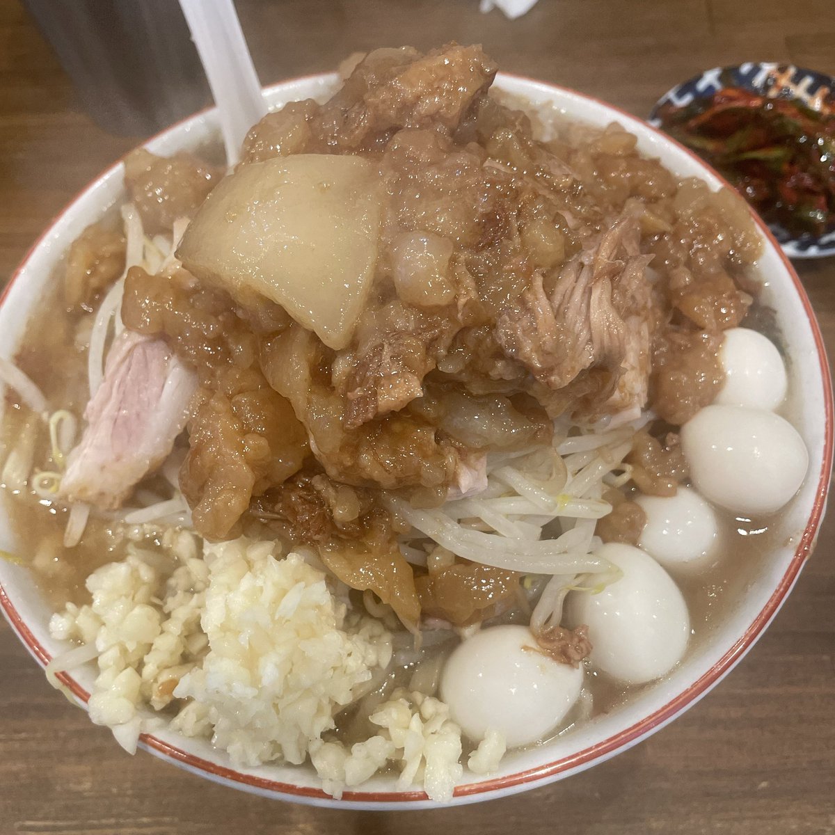areku_gg's tweet photo. 1口食べた途端に
悪魔になった気分になれるラーメン🍜
#ドッギーティナー https://t.co/Y17jClILS2