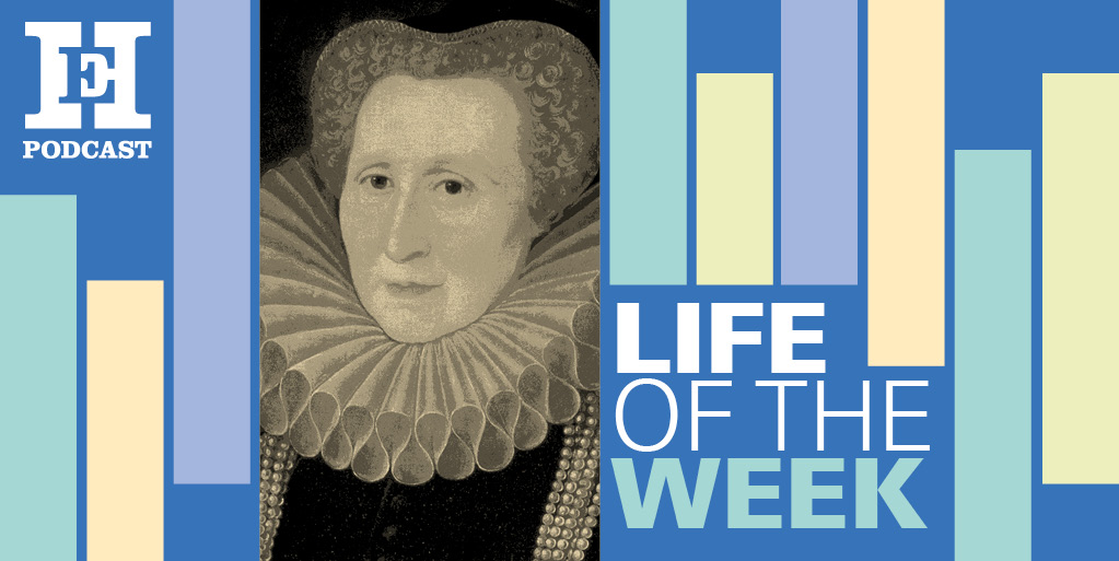 HistoryExtra's tweet photo. On the podcast | Tracy Borman tells the remarkable story of a Tudor social climber whose thirst for power rattled Queen Elizabeth I – Bess of Hardwick 

🎧 Listen now on the HistoryExtra app, or wherever you get your podcasts https://t.co/saZNy4NdX2