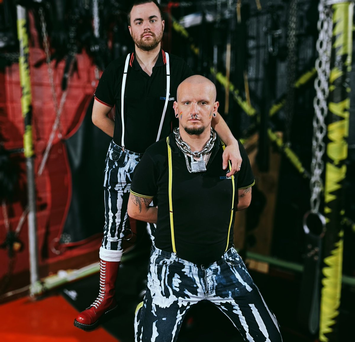 BoundBleachers's tweet photo. From skinheads to pups, sports lads to rubber pigs – there’s a BoundBleachers cut for every sub-scene. July is for figuring out which version of you is coming out next weekend 

https://t.co/JqM10HJKj6

#BoundBleachers #ShowYourKinks #HankyCode #MadeInUK https://t.co/1axS3fzmh5