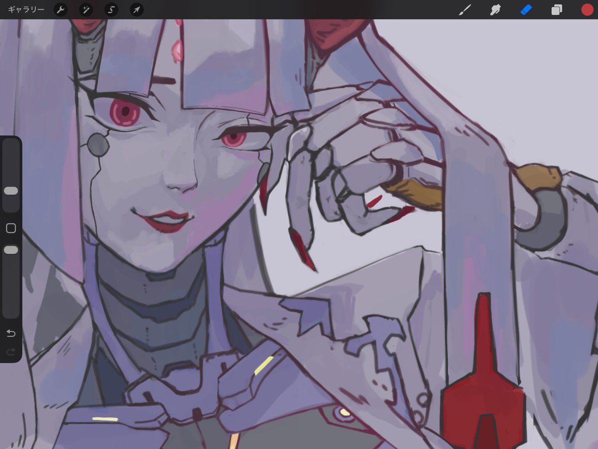 elphice's tweet photo. シオンwip https://t.co/kgSqWCHwGG