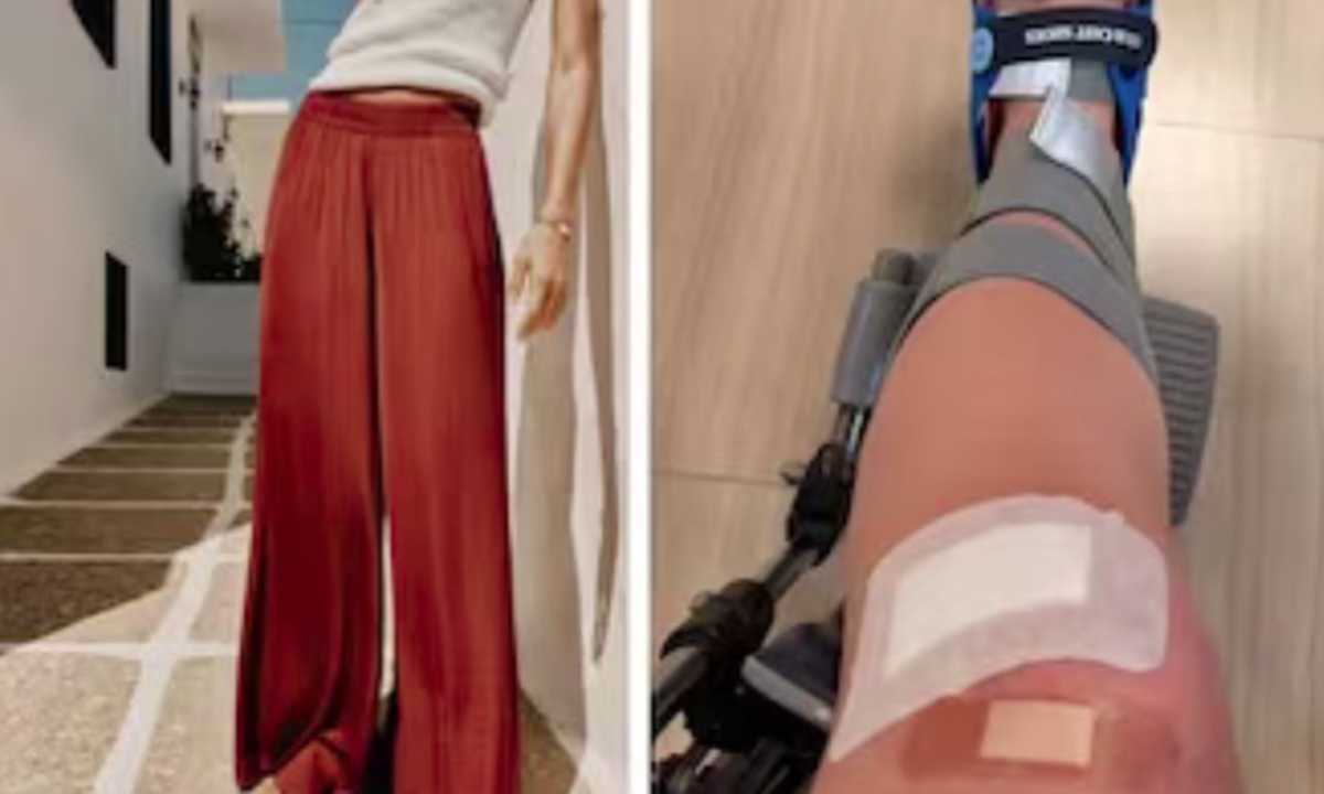 globaltimesnews's tweet photo. Fashion brand #Zara is in hot water after women consumers shared online tripping while wearing them, prompting online label as “#deathpants.” Chinese netizens also jointed the discussions, questioning: why trousers with extra-long hems, getting dirty easily and increasing the risk of tripping, have become so popular? https://t.co/dgFdvoFqdR