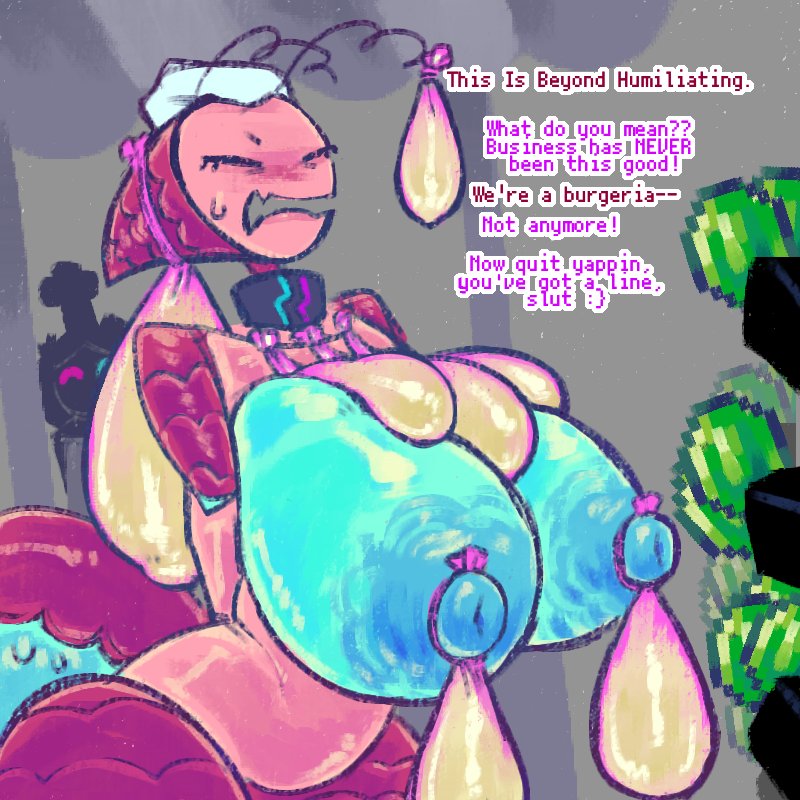 LyViCorp's tweet photo. 💮 skyblock burgeria shenanigans https://t.co/7vFiMog2Vs