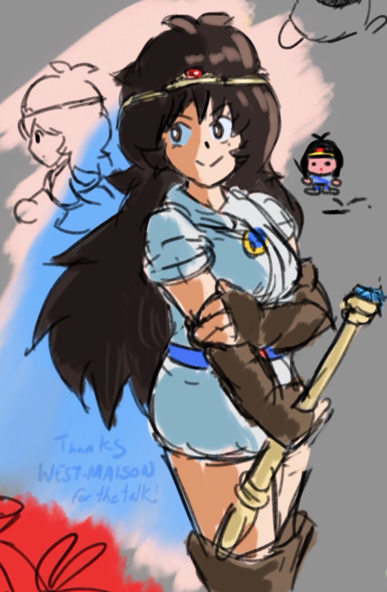 Quick scribbles #ドルアーガの塔