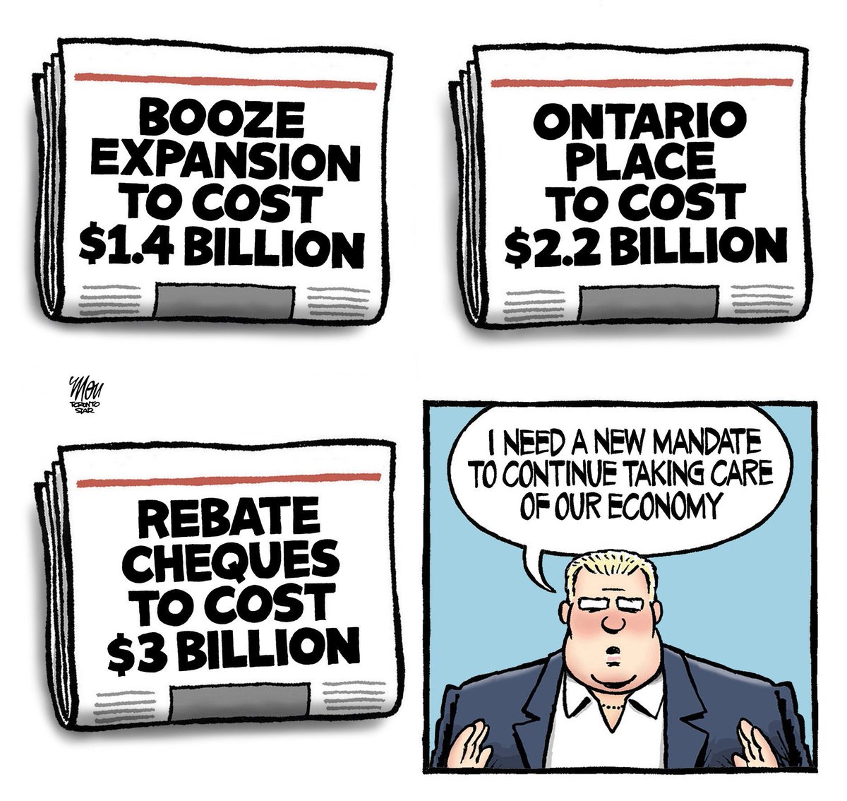 underbite's tweet photo. @TinaYazdani Now do some of #CorruptAF #CPC #DougFord's REAL #criminality. $100k for hotels? 🤣🤣🤣🤣🤣🤣🤣🤣...that's less than peanuts for #FascistFord. https://t.co/i68sW65CYV