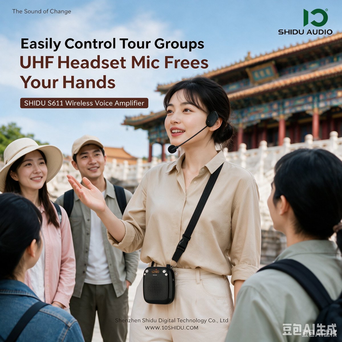 SHIDUspeaker's tweet photo. SHIDU S611 Wireless Voice Amplifier.
UHF Headset Mic Free.
#voiceamplifier https://t.co/3bTek0Pz8g