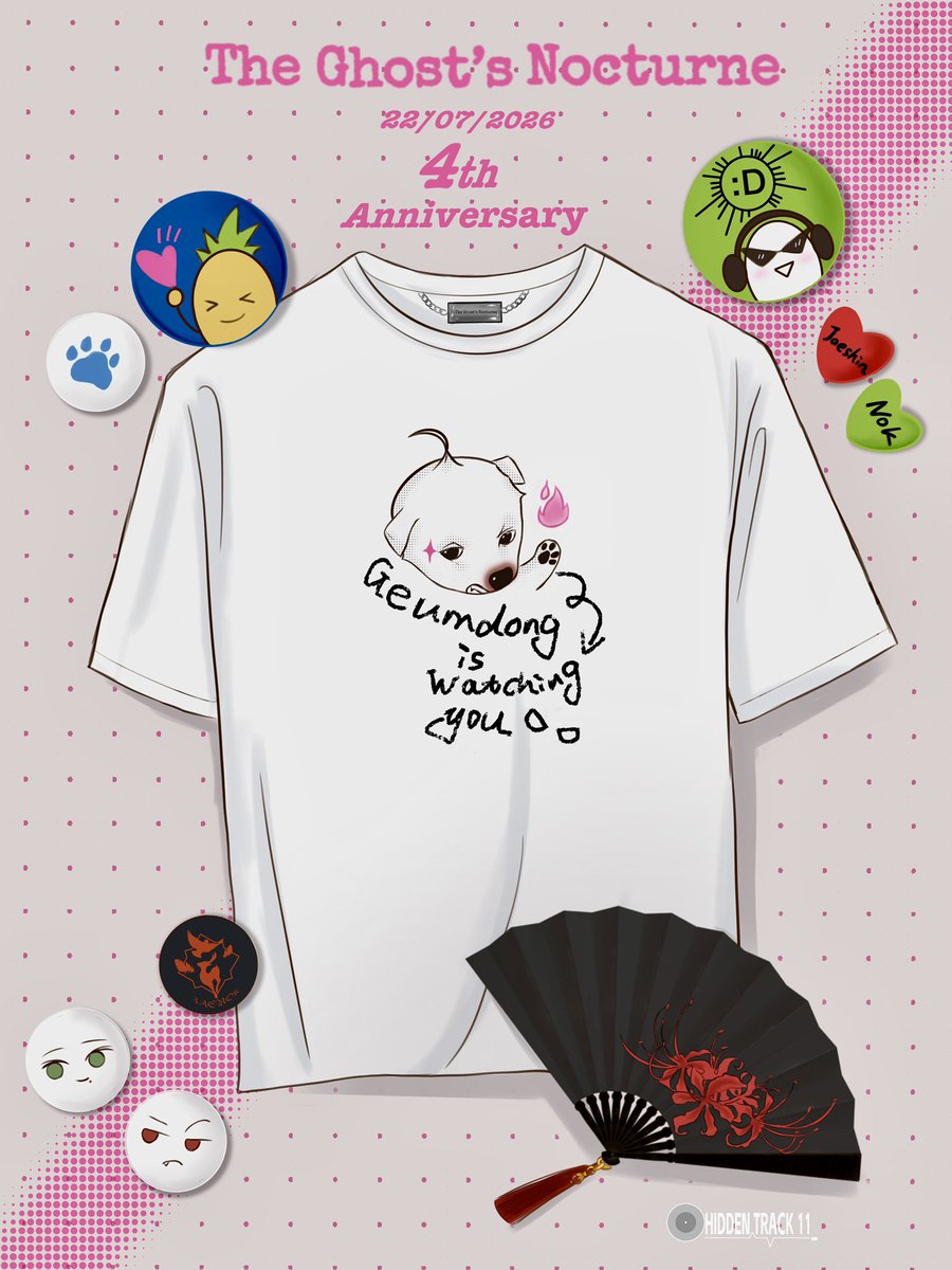 DiaryWedne87668's tweet photo. Dearest TGN, this is your special day, happy 4th Anniversary 🎊! I love you so much!❤️💚🐾
#TheGhostsNocturne 
#鬼夜曲 
#귀야곡 
@ananas4write 
@c_r_jade https://t.co/mfsCBp8n2G