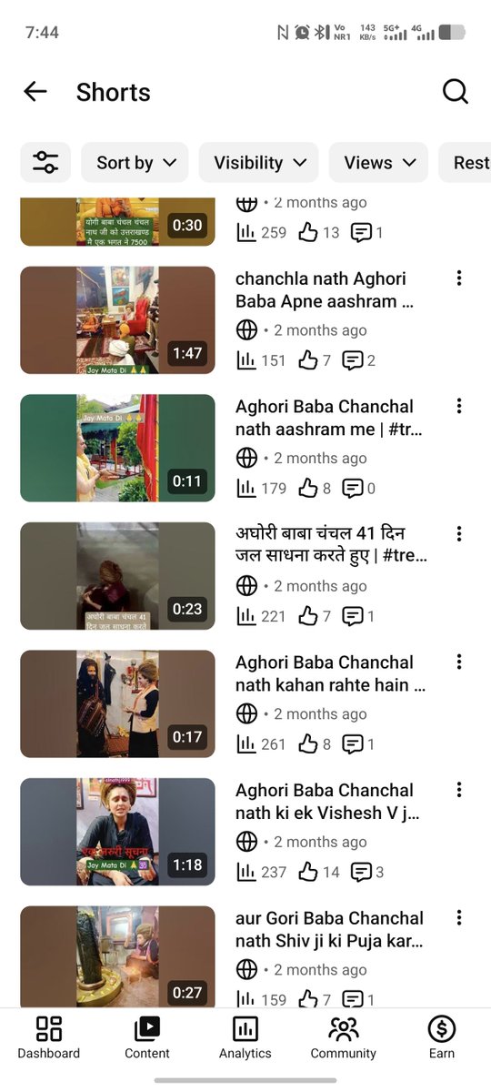 rahulga94200848's tweet photo. "Hi @TeamYouTube, I face a serious reach issue. My original Shorts are stuck at 10-90 views for 8 months, while older ones still get views. I follow all guidelines. Please review my channel for any glitches. Link: https://t.co/nFXGhvsCvn
 
#YouTubeSupport #HelpTeamYouTube" https://t.co/BMp8yq3Csq