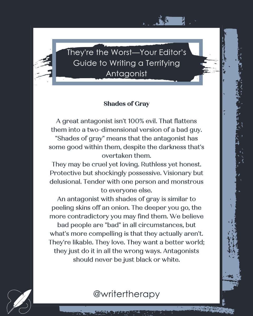 Writer Therapy | Developmental Editing & Research tweet media