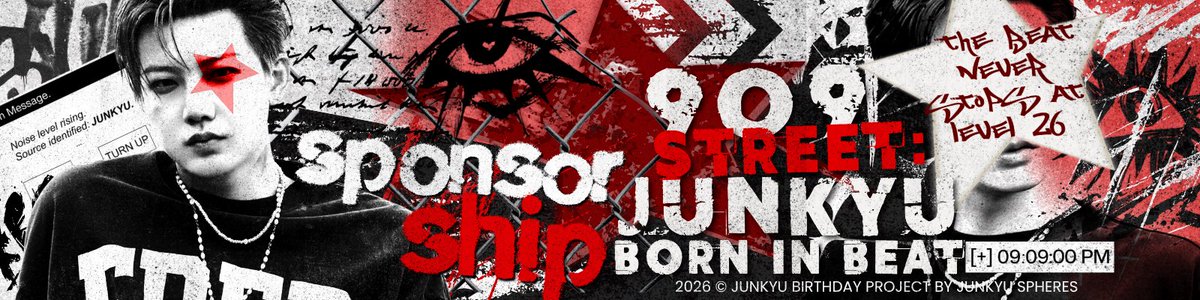 JunkyuSpheres's tweet photo. Who’s ready to make some noise for @JunkyuSpheres’ 26th birthday project? 🖤🎶

Become our sponsor through this form: https://t.co/nOrrp5JSG1. Everything you need to know is inside, and we’ll be waiting for your submission until September 2. Let’s keep the beat going! https://t.co/XvtfumBcd5