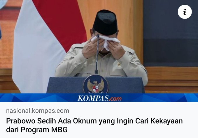BakaBarakaStock's tweet photo. Pak Presiden Prabowo akan segera menyelesaikan masalah korupsi itu, sehingga Corruption no longer exists in Indonesia.😁
