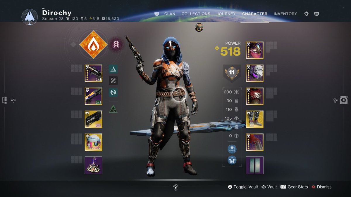 Dirochy1234's tweet photo. My final PvP builds for the rest of Destiny.

Beyond sad that these words are typed out. Despite crucible never being in a good spot, Destiny PvP was IT for me. 
This four piece set was worth it on all classes. 

STOMP-EE5 will always stay on. https://t.co/1LRw3VYTwY