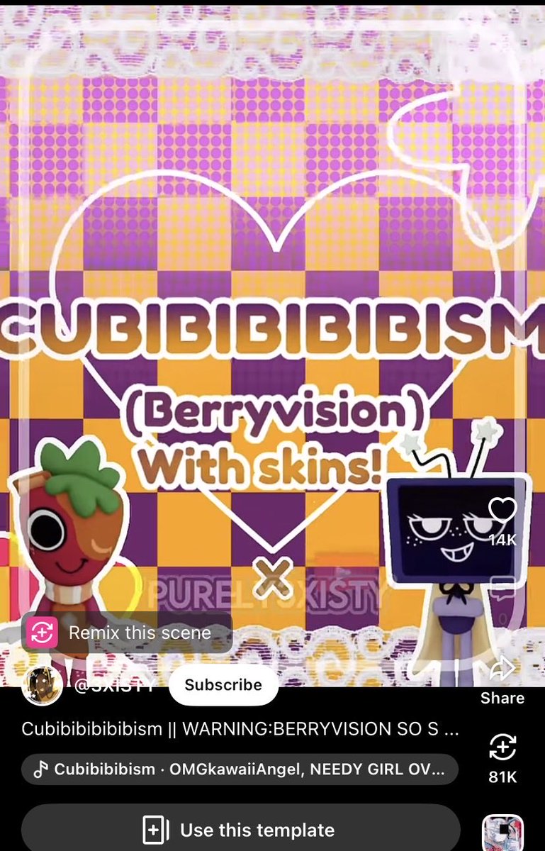Hiztake's tweet photo. I kinda wanted to mention something.

The cubibibibism song is about self ham and other darker topics. This song was used to make a cure core style animation. https://t.co/Wq0ae9HRLl