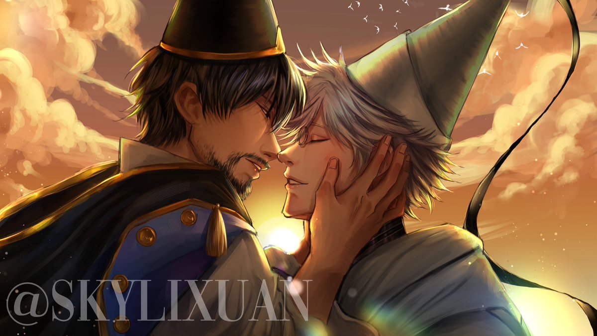 skylixuan's tweet photo. i’m going to cry 
#orufrey #witchhatatelier #qifrey #fanart #olrrugio #illustration https://t.co/H2kF1DNvn1