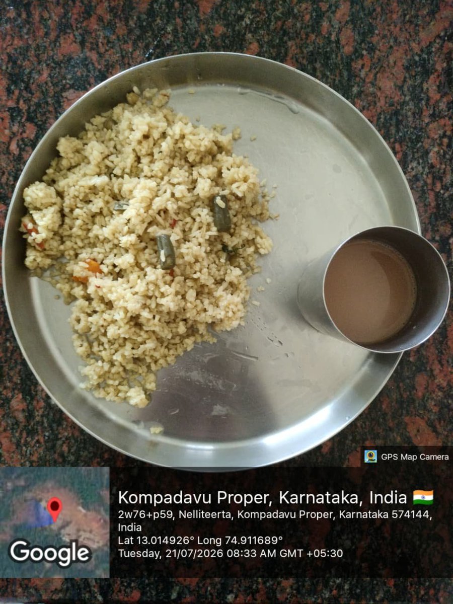 146Mdrs's tweet photo. Morning breakfast
#SocialAudit_SWDMeals #SocialWelfare_Karnataka https://t.co/79la724uSR