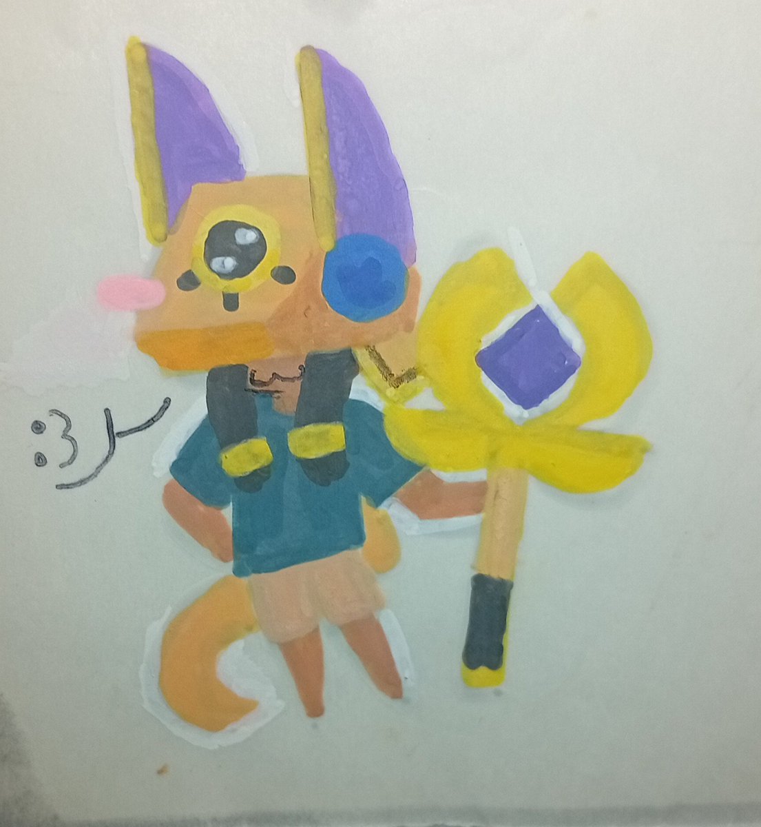 Aereo_o's tweet photo. Just drew my beautiful cat boy aww I love him, I'm gonna dice him into a billion pieces
#finx #brawlstars https://t.co/4lMsgmFvvo