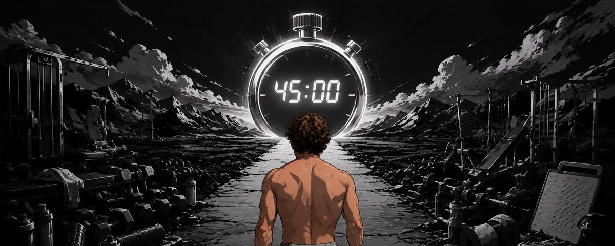 If your workouts are longer than 45 minutes, you are wasting your damned time.