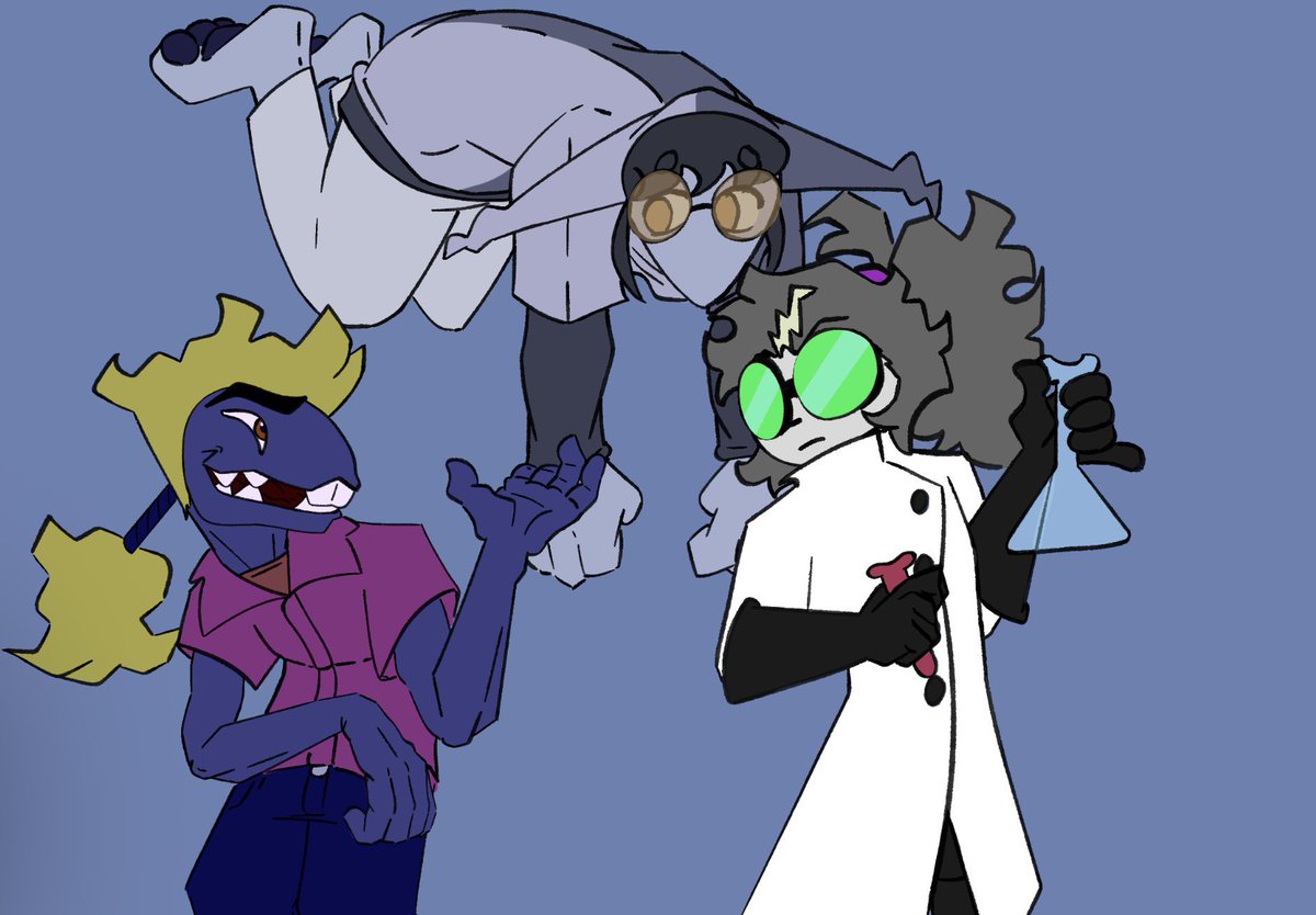 crestmoot23's tweet photo. “We have plans that we cannot share with you all, because the other emotions will sabotage us.”
Schadenfreude belongs to me, Distraction (floating fella) belongs to @aviansquiid, and Apathy (the right fella) belongs to @tweakez
#insideoutoc #insideout #antagemotions #emotionoc https://t.co/5b8cUlau1E
