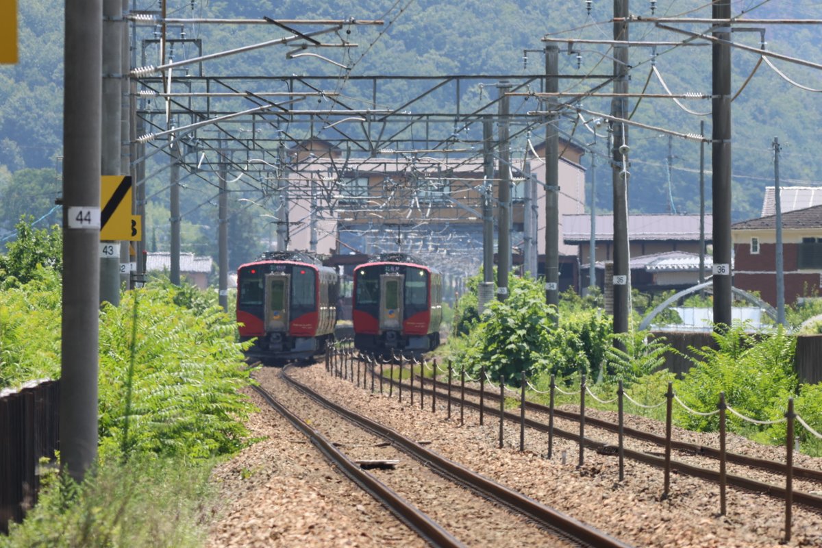 genki80001919's tweet photo. 📷️　(7月20日)　記録用

しなの鉄道・しなの鉄道線
ﾜﾝﾏﾝ普通列車・軽井沢行き　2両
SR1系S203編成

#しなの鉄道
#しなの鉄道線
#SR1系
#SR1系S203

撮影機材
CanonR7
EFEOSR+EF300mm F4L IS USM
#Canon
#EOSR7
#CanonEOSR7
#EFEOSR 
#EF300F4
#ef300f4 

撮影日・令和8年7月20日 https://t.co/YRmzR43bdu