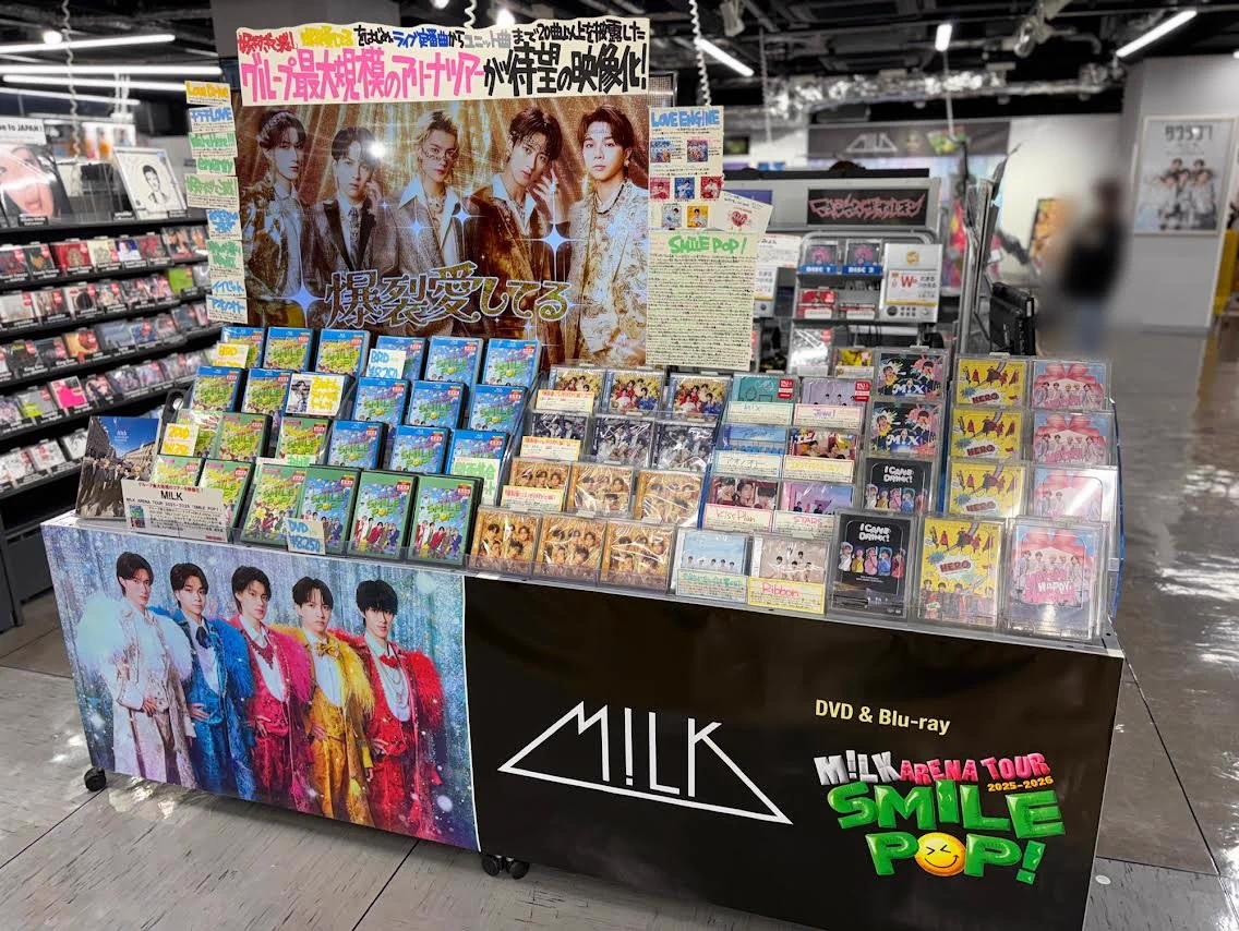タワーレコード福岡パルコ店 auf X: „【M!LK】 🎈ライブBlu-ray&amp