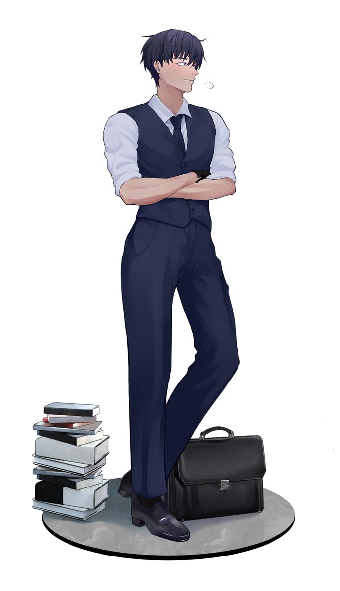 eirenadraws's tweet photo. tired salaryman https://t.co/WM58JqDHN9