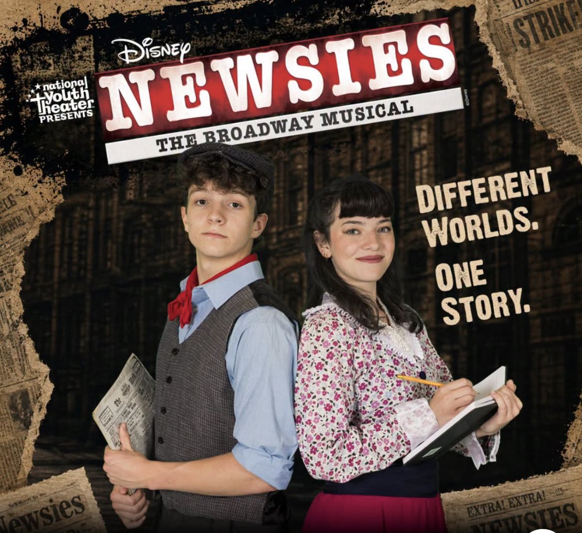 LeeStrobel's tweet photo. Granddaughter Penelope starring in stage musical Newsies. https://t.co/YzMWOOlX1W