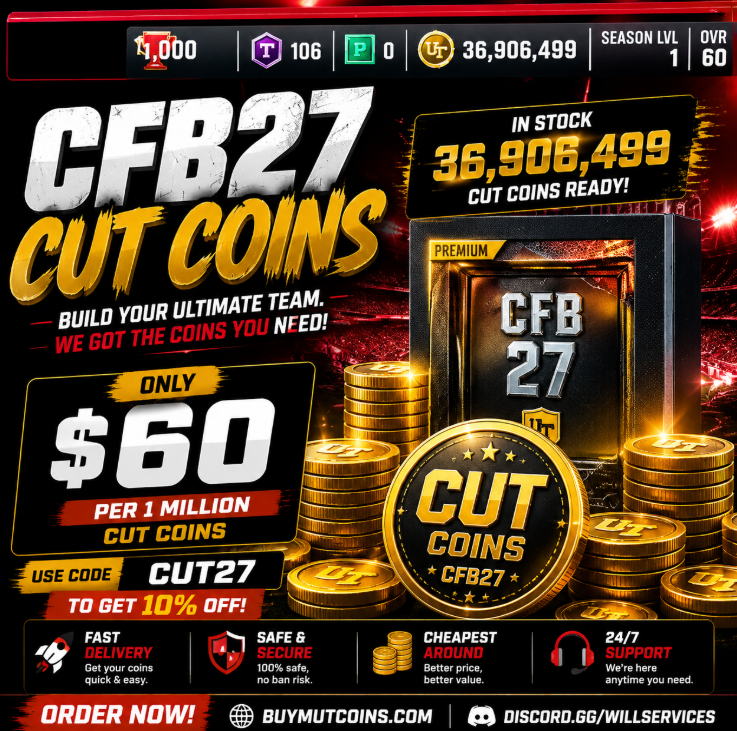 College Football27 CFB27 CUT Coins | MLBTS26 Stubs tweet media