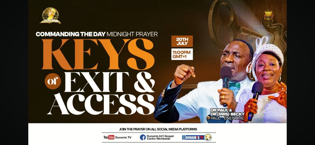 reginaldosmith1's tweet photo. https://t.co/dX54RwKu9R
#CommandingTheDayMidNightPrayer #CTDMP #commandingtheday #MidnightPrayers #prayer #DrPaulEnenche #DrBeckyPaulEnenche #reginaldosmith1 #ItsPossibleWithGod #childofGod #itspossiblerobs #WordOfGodisPowerful #Africa #pray #gospel https://t.co/HEAMBGMMF8