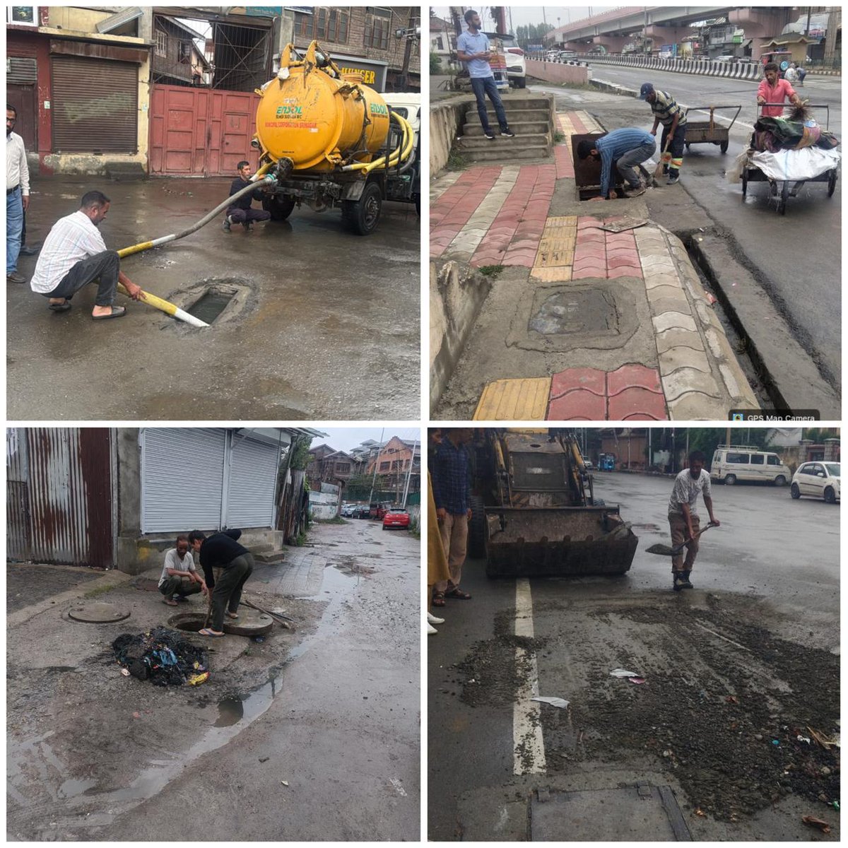 KNSKashmir's tweet photo. SMC addresses waterlogging across Srinagar,steps up coordinated drainage response,

“Prompt field interventions helped address drainage and waterlogging issues across the city; Zone-wise Task Forces constituted to ensure sustained monitoring and coordinated response”: Faz Lul Haseeb,Commissioner,SMC

@CM_JnK @SMC_Srinagar

https://t.co/xxhYA8lblB