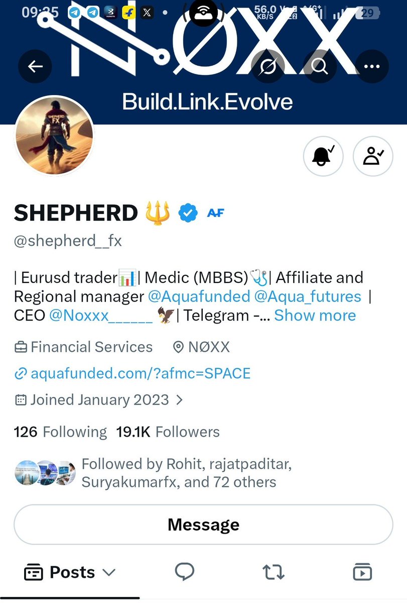 RajaFX07's tweet photo. @Slim_Oraro @AquaFunded @LewisAquaFunded @shepherd__fx @prosper_xau @AyegboEmmanuel @DEELOVEABLE1 Done all✅
@anandfx_og 
@Marwan_fx01 
@Abisheckraj7 https://t.co/JMlOtLMkG5