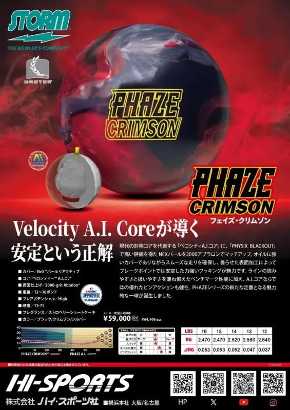 STORM SE 15ポンド ナイトロードSE NIGHT ROAD ボウリングボール