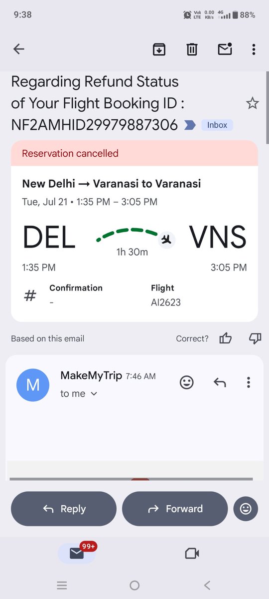 SandeepG59094's tweet photo. @makemytripcare 
Send rest of amount https://t.co/HijFIpHyjP