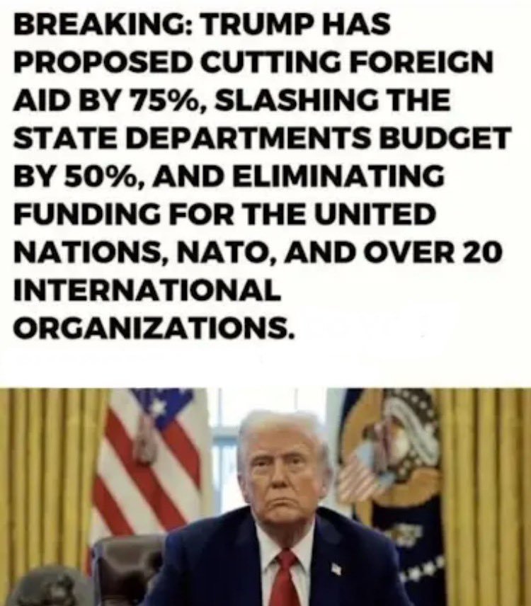 MarieMagdlene's tweet photo. I 100% support these cuts!

This is what I voted for … America First! https://t.co/0RPw9ZeOTA