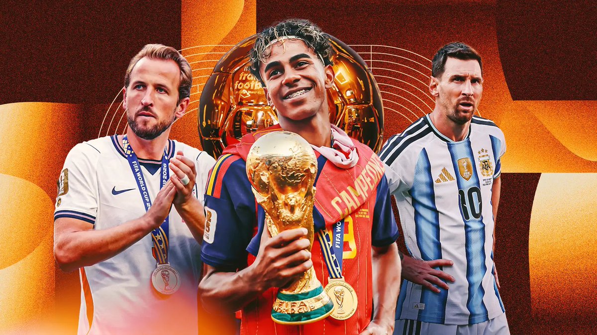 RMCF_Minuto93's tweet photo. 【最新版】

🏆バロンドールパワーランキング

1位 🏴󠁧󠁢󠁥󠁮󠁧󠁿ケイン
2位 🇪🇸ヤマル
3位 🇦🇷メッシ
4位 🇫🇷オリーセ
5位 🇫🇷エンバペ
6位 🇪🇸ロドリ
7位 🇫🇷デンベレ
8位 🇳🇴ハーランド
9位 🇬🇪クヴァラツヘリア
10位 🇪🇸クバルシ

ソース @goal

(11位以下はリプ欄)
　　　　↓ https://t.co/8puXQcH2zW