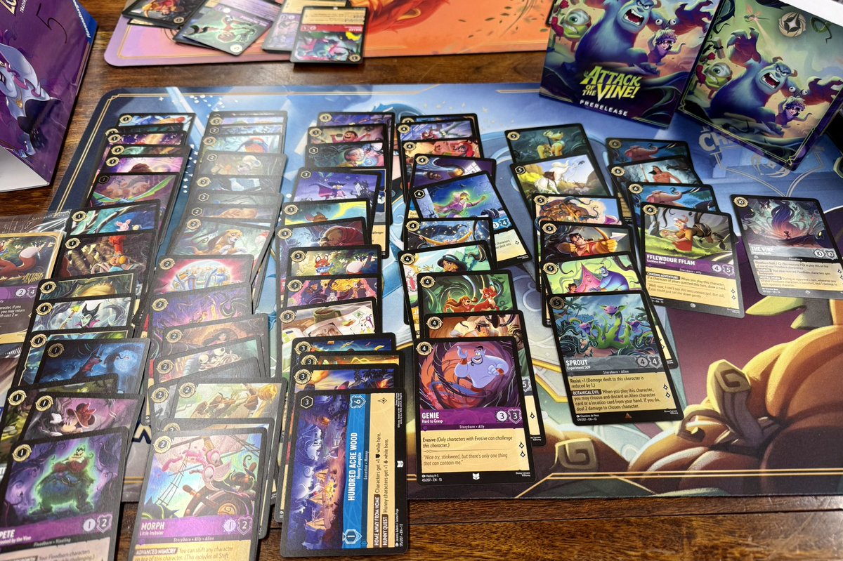 TPM_tulsa's tweet photo. Prerelease Pulls 

#Lorcana https://t.co/kAVY1IAePI