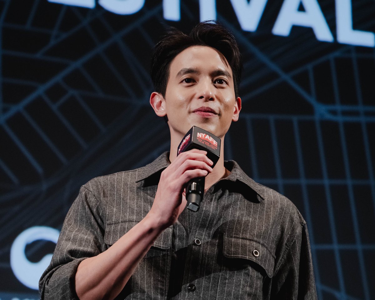 JamesJiFC's tweet photo. @Sahamongkolfilm @TheStandardPOP @Jirayu_jj @NYAFF @Mario_mm38 “THAREA | THE EXORCIST” IN NEW YORK
🎬
#เจมส์จิรายุ Q&amp;A หลังฉายภาพยนตร์ #ท่าแร่ 
ในเทศกาลภาพยนตร์ 25th NEW YORK ASIAN FILM FESTIVAL 2026 
เมืองนิวยอร์ก เมื่อวันที่ 14 กรกฎาคม ที่ผ่านมา ซึ่งได้รับความสนใจจากผู้ชมเป็นอย่างดี
🎭
#NYAFF2026 
#ThaRaeTheExorcist 
Cr.@Sahamongkolfilm https://t.co/MrGFcID8cN