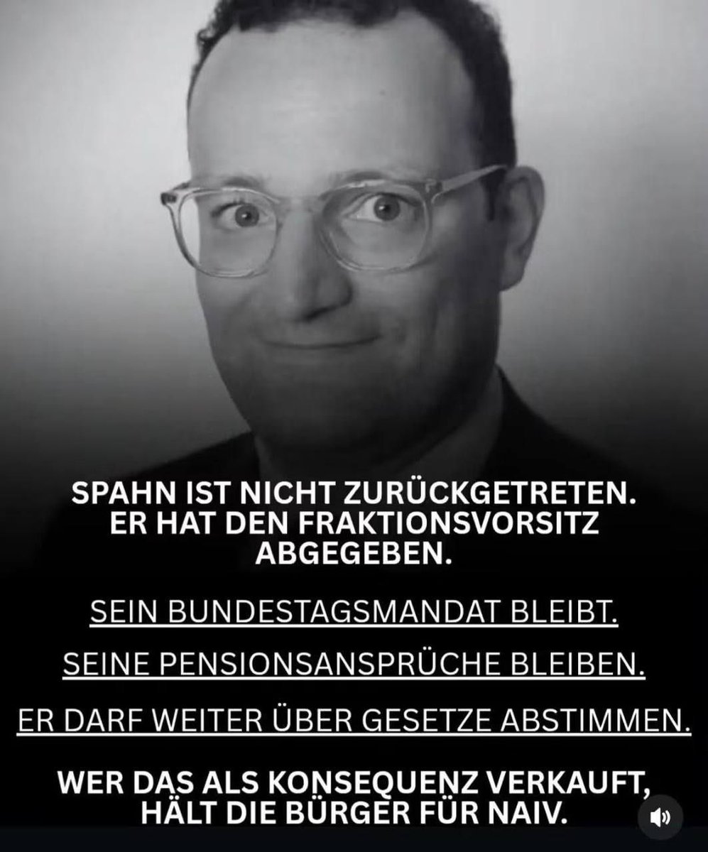 kripp_m's tweet photo. #Spahn #SpahnRücktritt https://t.co/R8rPbvG3Hl